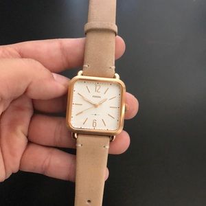 fossil watch (worn one time!)